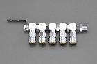 Ｒ　１／２”／５連　マルチ連結自在カップリング