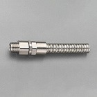 Ｒ１／２”・　１１ｘ１６ｍｍ雄ねじ付ホース継手（プロテクター付）