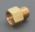 Ｒ　１／８”ｘＮＰＴ　１／８”　中間ニップルソケット