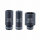 １／２”ＤＲ　インパクト用ハブナットソケットセット