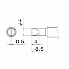 ４．０ｍｍ　交換用こて先