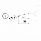 Ｒ０．５ｍｍ　交換用こて先