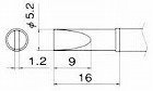 ５．２ｍｍ　交換用こて先