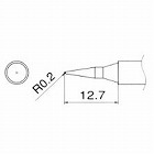 Ｒ０．２ｍｍ　交換用こて先