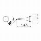 Ｒ０．１５ｍｍ　交換用こて先