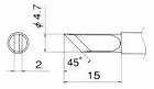 ４．７ｍｍ　交換用こて先