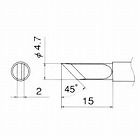 ４．７ｍｍ　交換用こて先