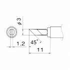 ３．０ｍｍ　交換用こて先