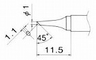 １．０ｍｍ　交換用こて先