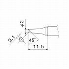 ２．０ｍｍ　交換用こて先