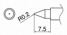 Ｒ０．２ｍｍ　こて先　（ＥＡ３０４ＨＥ用）