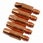 φ０．８ｍｍ　溶接用チップ（ソリッドアルミ用／５個