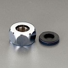 呼１３→呼２０／Ｇ　３／４”　異径ナット（フレキパイプ用）