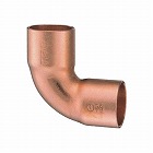１９．０５ｍｍ　銅管エルボ（９０°／５個）