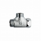 Ｇ１／２”ｘＧ３／４”　フレキ用片ナット異径チーズ