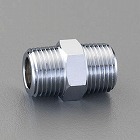 Ｒ　１／２”ｘＲ　１／２”　給水管ニップル（クロムメッキ）