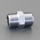 Ｒ　１／２”ｘＲ　１／２”　給水管ニップル（クロムメッキ）