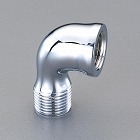 Ｒｃ３／４”ｘＲ　３／４”　給水管用エルボ（クロムメッキ）