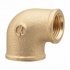 Ｒｃ　１／２”　ｘＲｃ　３／４”　砲金エルボ