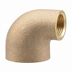 Ｒｃ　１　”　ｘＲｃ　３／４”　砲金エルボ