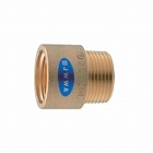 Ｒ　１／２”ｘ　２５　ｍｍ　ザルボ（砲金）