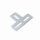 １０６ｘ９０ｘ３６．５ｍｍ　接続金具（Ｔ型／チャンネル・アングル用