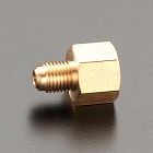 Ｆ５／１６”ｘ　Ｆ１／４”　フレアーアダプター（雌／雄）