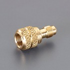 Ｆ５／１６”ｘ　Ｆ　１／４”　フレアーアダプター（雌／雄）