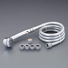 Ｇ１／２ｘ１．６ｍ　シャワーホースセット（シルバー）