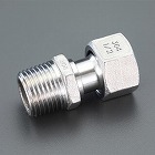 Ｒ３／４”ｘＧ３／４”　ナット付アダプター（ステンレス製）