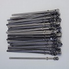 ２０４ｍｍ　結束バンド（再結束タイプ／黒／１００本）