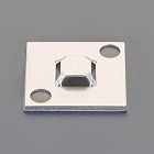 結束バンド用金属ベース（粘着付／１０個）