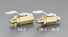 Ｆ１／４”ｘＮＰＴ１／８”　冷媒用ボールバルブ