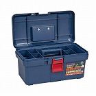 ４００ｘ２２５ｘ２０３ｍｍ　工具箱（中皿付／青）