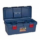 ５３０ｘ２５３ｘ２２０ｍｍ　工具箱（中皿付／青）