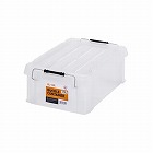 ４５０ｘ２９５ｘ１５９ｍｍ　収納ケース（バックル付／クリア／１０個）