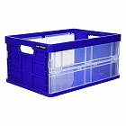 ３５０ｘ２５０ｘ１７０ｍｍ／１１．８Ｌ　折畳コンテナ（青）