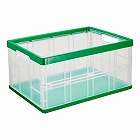 ４７４ｘ３４８ｘ２４０ｍｍ／３３．０Ｌ　折畳コンテナ（緑）