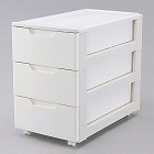 ４４０ｘ７４０ｘ　６７０ｍｍ　引出し式収納ケース（３段）