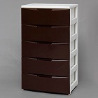 ５５０ｘ４１０ｘ　９９５ｍｍ　引出し式収納ケース（５段）