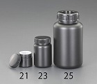 φ　６３ｘ１２３ｍｍ／２５０ｍｌ　遮光型広口ポリ容器（１０個