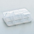 ９０ｘ　６７ｘ　２３ｍｍ　小物ケース（６コマ）
