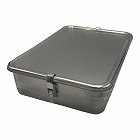 ４０３ｘ２８４ｘ９２ｍｍ　コンテナ（フック付／ステンレス製）