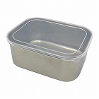 １８５ｘ１４４ｘ　７７ｍｍ　ふた付ボックス（深型／ステンレス製）