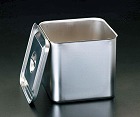 １６５ｘ１６５ｘ２３５ｍｍ　深型ＢＯＸ（ステンレス製）