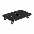 ６００ｘ９００ｍｍ／２００ｋｇ　ドーリー（ＰＰ製／ブラック）