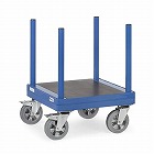 ７００ｘ７００ｍｍ／１５００ｋｇ　運搬車（長尺用／ブレーキ付）