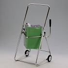 １８Ｌ　角缶用スタンド（ステンレス製／キャスター付）