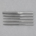 φ３ｘ　８５ｍｍ　やすり（５種・５本組／粗目）