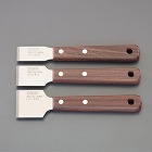 ３本組　スクレーパーセット（ステンレス製）